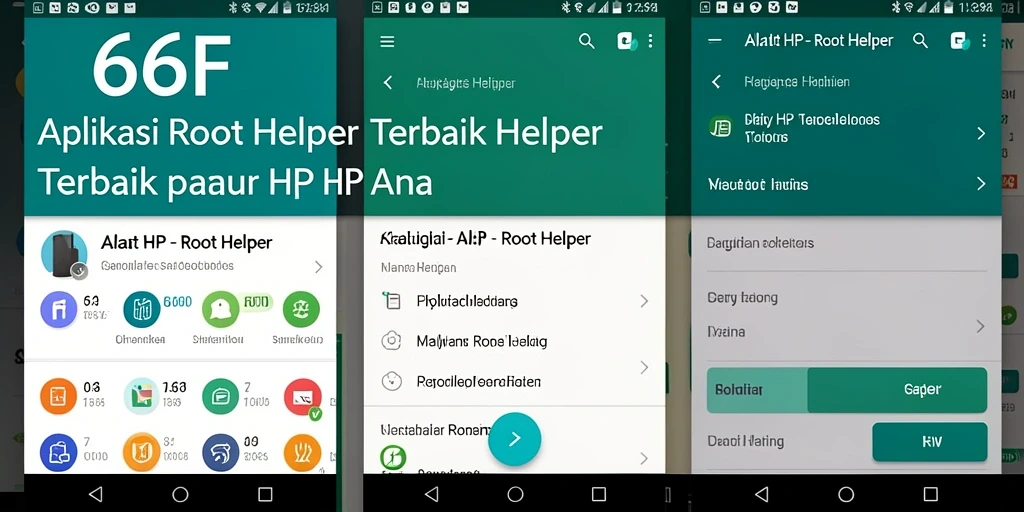 Tampilan antarmuka aplikasi 666F yang sederhana dan fungsional.
