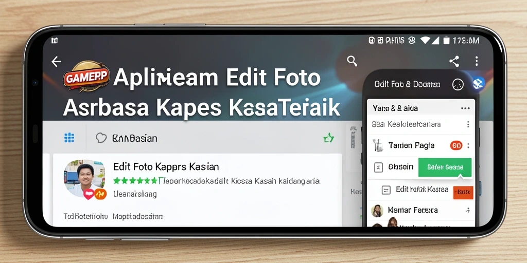 Tampilan antarmuka GAMERP yang modern dan user-friendly.
